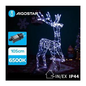 - Decorațiune LED de Crăciun de exterior LED/3, 6W/31/230V 6500K 105cm IP44 ren imagine