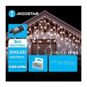 Instalație LED de Crăciun de exterior 200xLED/8 funcții 13x0, 6m IP44 alb rece imagine