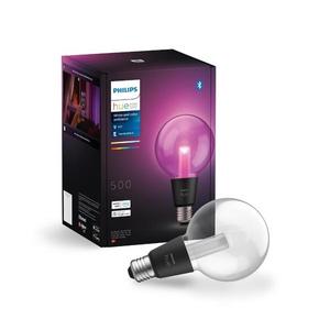 Bec LED RGBW dimabil Philips Hue White And Color Ambiance E27/6, 8W/230V imagine