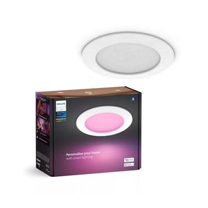 Corp de iluminat LED RGBW dimabil pentru baie Philips Hue SLIM LED/12W/230V IP44 imagine