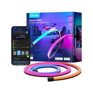 Sistem de retroiluminare de masă Govee Neon LED 3m RGBIC Wi-Fi imagine