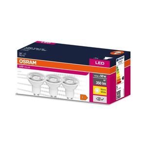 SET 3x bec LED Osram PAR16 GU10/4, 5W/230V 2700K imagine