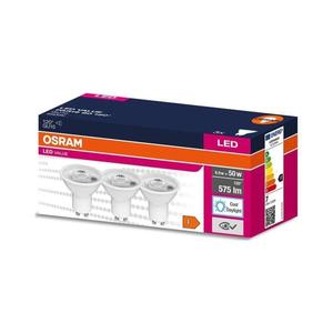 SET 3x bec LED Osram PAR16 GU10/6, 9W/230V 6500K imagine