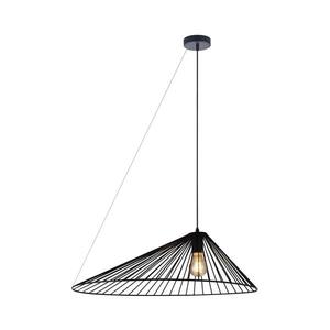 Lustră pe cablu AURORA 1xE27/20W/230V d. 60 cm negru imagine