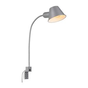 Lampă flexibilă de perete Briloner 2079-014 1xE27/10W/230V argintiu imagine