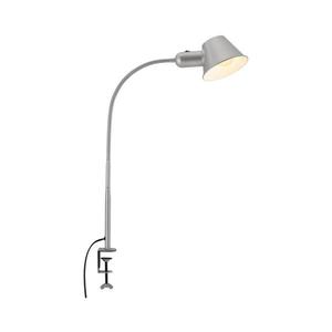 Lampă flexibilă de masă cu clemă Brilo 1xE27/10W/230V argintiu imagine