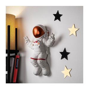 Decorațiune de perete 47x35 cm cupru astronaut imagine