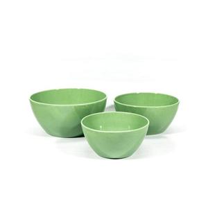 Set ceramic 3x bol Bára verde imagine