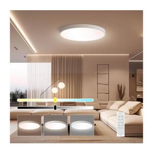 Plafonieră LED dimabilă NEO 07253L SEMPLICI 60W/230V Wi-Fi Tuya alb + telecomandă imagine