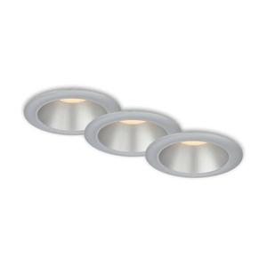 SET 3x corp de iluminat LED încastrat pentru baie Briloner 7041-034 LED/4, 9W/230V argintiu imagine