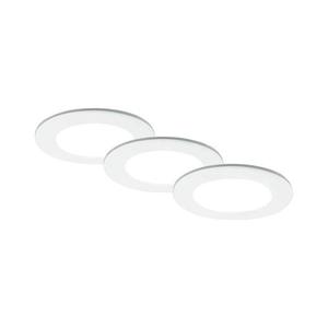 SET 3x corp de iluminat LED încastrat pentru baie Brilo LED/4W/230V IP44 alb imagine