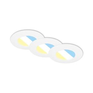 SET 3x corp de iluminat LED încastrat pentru baie Briloner 7598036 LED/4, 9W/230V IP44 alb imagine