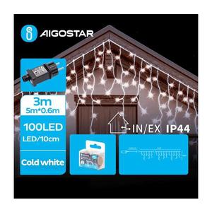 Instalație LED de Crăciun de exterior 100xLED/8 funcții 8x0, 6m IP44 alb rece imagine