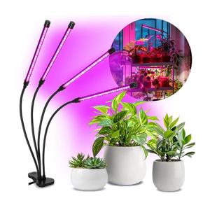 Lampă LED dimabilă de masă pentru creșterea plantelor VITARO 4xLED/10W/230V negru imagine