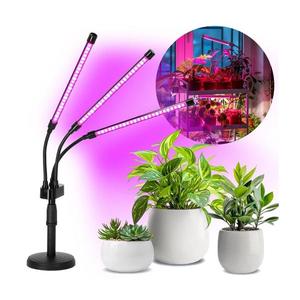 Lampă LED dimabilă de masă pentru creșterea plantelor VITARO 3xLED/10W/230V negru imagine