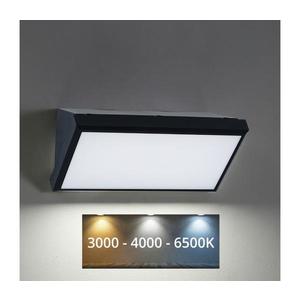 Aplică LED de exterior Brilagi TRIANGLE LED/20W/230V negru IP65 imagine