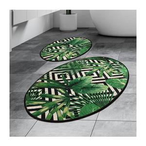 SET 2x covoraș pentru baie TROPIC 60/100 cm verde imagine