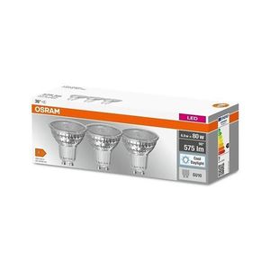 SET 3x bec LED Osram PAR16 GU10/6, 9W/230V 6500K imagine