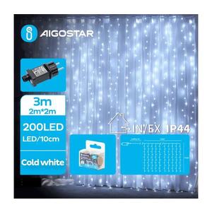 Instalație LED de Crăciun de exterior 200xLED/8 funcții 5x2m IP44 alb rece imagine