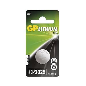 Baterie buton cu litiu CR2025 GP LITHIUM 3V/170 mAh imagine