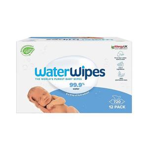 SET 12x șervețele umede fără plastic WaterWipes 60 buc. (720 buc.) imagine