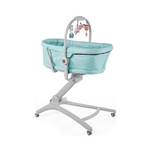 Pătuț pentru bebeluși 4 în 1 Chicco BABY HUG Aquareelle turcoaz imagine