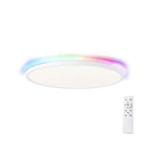 Plafonieră LED RGBW dimabilă Brilliant SALTERY LED/22W/230V + telecomandă imagine