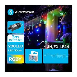 Instalație LED de Crăciun de exterior 200xLED/8 funcții 13x0, 6m IP44 multicolor imagine