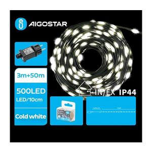 Instalație LED de Crăciun de exterior 500xLED/8 funcții 53m IP44 alb rece imagine