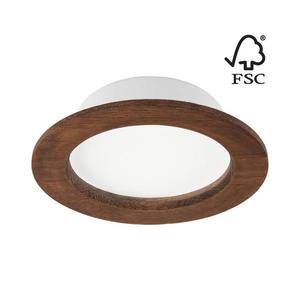 Corp de iluminat încastrat WOODY SPOT LED/12, 5W/230V 3000K cireș ø 16 cm imagine