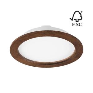 Corp de iluminat încastrat WOODY SPOT LED/23, 5W/230V 4000K cireș ø 23, 5 cm imagine