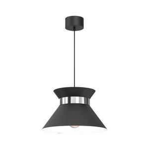 Lustră pe cablu NORGE 1xE27/15W/230V negru/crom imagine