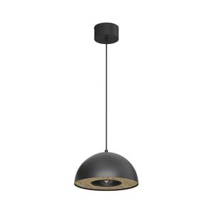 Lustră pe cablu ELGUND 1xE27/15W/230V d. 28, 5 cm negru imagine