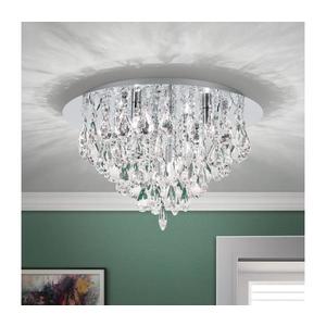 Plafonieră de cristal Orion DLU 2516/45 CELESTE 6xG9/40W/230V d. 45 cm crom imagine