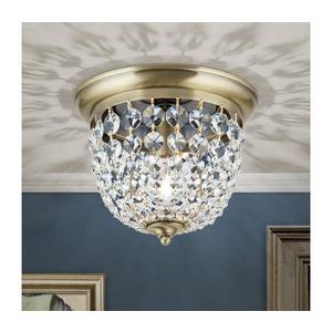 Plafonieră de cristal Orion DLU 1840/26 PLAFOND 1xE27/40W/230V d. 26 cm bronz imagine