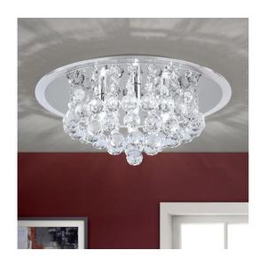 Plafonieră de cristal Orion DLU 2378/4/38 GLORIA 4xG9/40W/230V d. 38 cm crom imagine