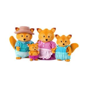 Set de figurine Li'l Woodzeez TIPPYTAIL familie de vulpi imagine