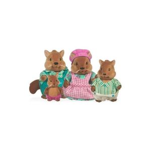 Set de figurine Li'l Woodzeez BUSTLEBERRY familie de veverițe imagine