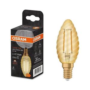 Bec LED Osram VINTAGE E27/2, 5W/230V 2400K imagine