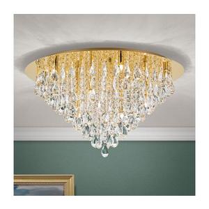 Plafonieră de cristal Orion DLU 2516/75 CELESTE 12xG9/40W/230V d. 75 cm auriu imagine