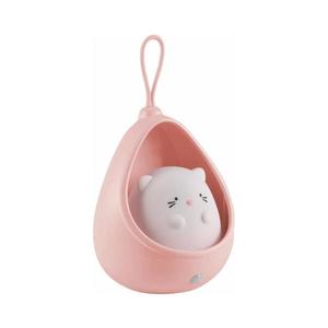 Corp de iluminat LED de orientare pentru cu senzor pentru copii KITTY LED/0, 5W/5V USB roz imagine