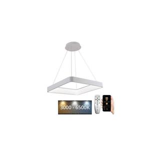 Lustră LED dimabilă pe cablu LED/55W/230V 3000-6500K alb + telecomandă imagine