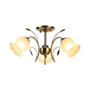 Lustră aplicată Brilagi FLORA 3xE14/60W/230V bronz imagine