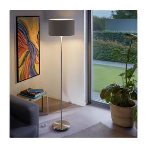 Lampadar Eglo TUNJA 1xE27/60W/230V crom mat/taupe imagine