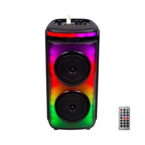 Boxă LED RGB reîncărcabilă cu microfon 400W/2400 mAh imagine