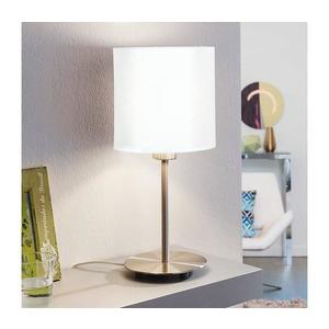 Lampă de masă Eglo TUNJA 1xE27/60W/230V 38, 5 cm crom mat/alb imagine