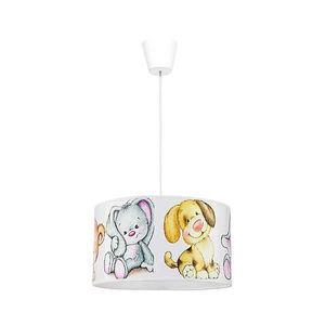 Lustră pe cablu pentru copii SWEET BEARS 1xE27/40W/230V d. 35 cm imagine