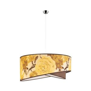 Lustră pe cablu ROYAL 1xE27/40W/230V d. 50 cm galben imagine