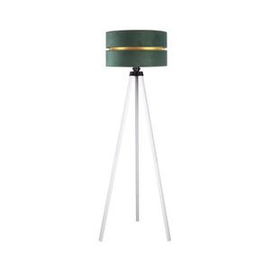 Lampadar DUO 1xE27/60W/230V d. 44 cm verde/alb imagine