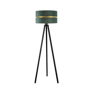 Lampadar DUO 1xE27/60W/230V d. 44 cm verde/wenge imagine